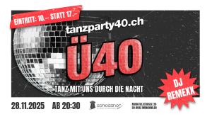 DanceInn & Schlosshof | Münchwilen Ü40 Party Black Friday Edition mit DJ Remexx