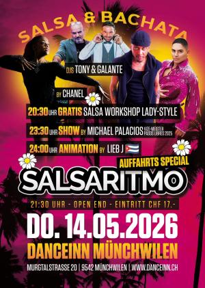 DanceInn & Schlosshof | Münchwilen SalsaRitmo - Die Kult Salsa Party 🌼Auffahrts Special🌼
