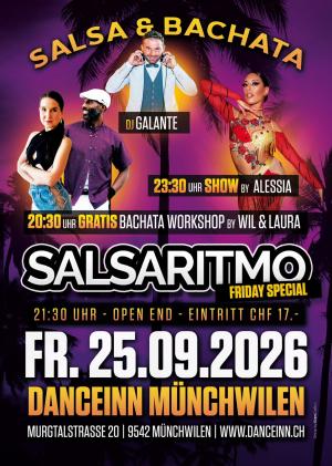 DanceInn & Schlosshof | Münchwilen SalsaRitmo - Die Kult Salsa Party ***Friday Special***