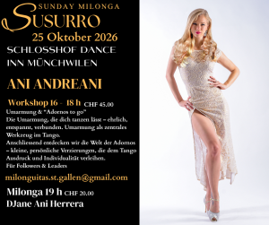 DanceInn & Schlosshof | Münchwilen Susurro - Sunday Milonga